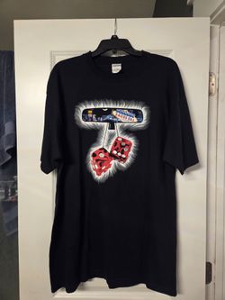 Vintage Vegas Graphic T-Shirt Black Medium
