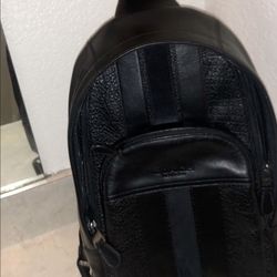 Black Coach Fanny Pack 