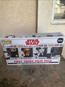 Funko Pop! Star Wars: The Last Jedi- First Order Four Pack