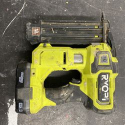 Ryobi Brad Nailer Brushless W/ Battery