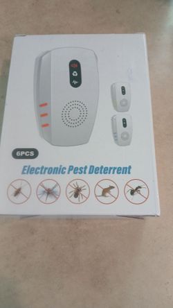 Ultrasonic Indoor Insect & Pest Repeller.