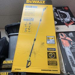 Dewalt New 8” Pole Saw - Tool Only 