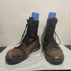 Belleville Steel Toe Men’s Boots Sz 10R Brown Leather Vibram