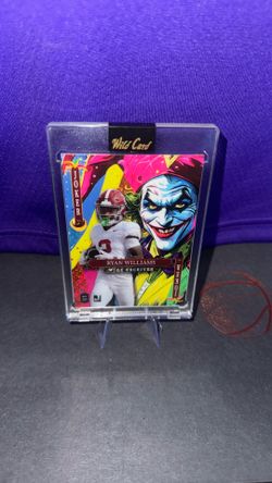 2025 NFL Wild Card Inc Ryan Williams Shrt #r’d parallel RC!! 1/1! NRM/M cond!
