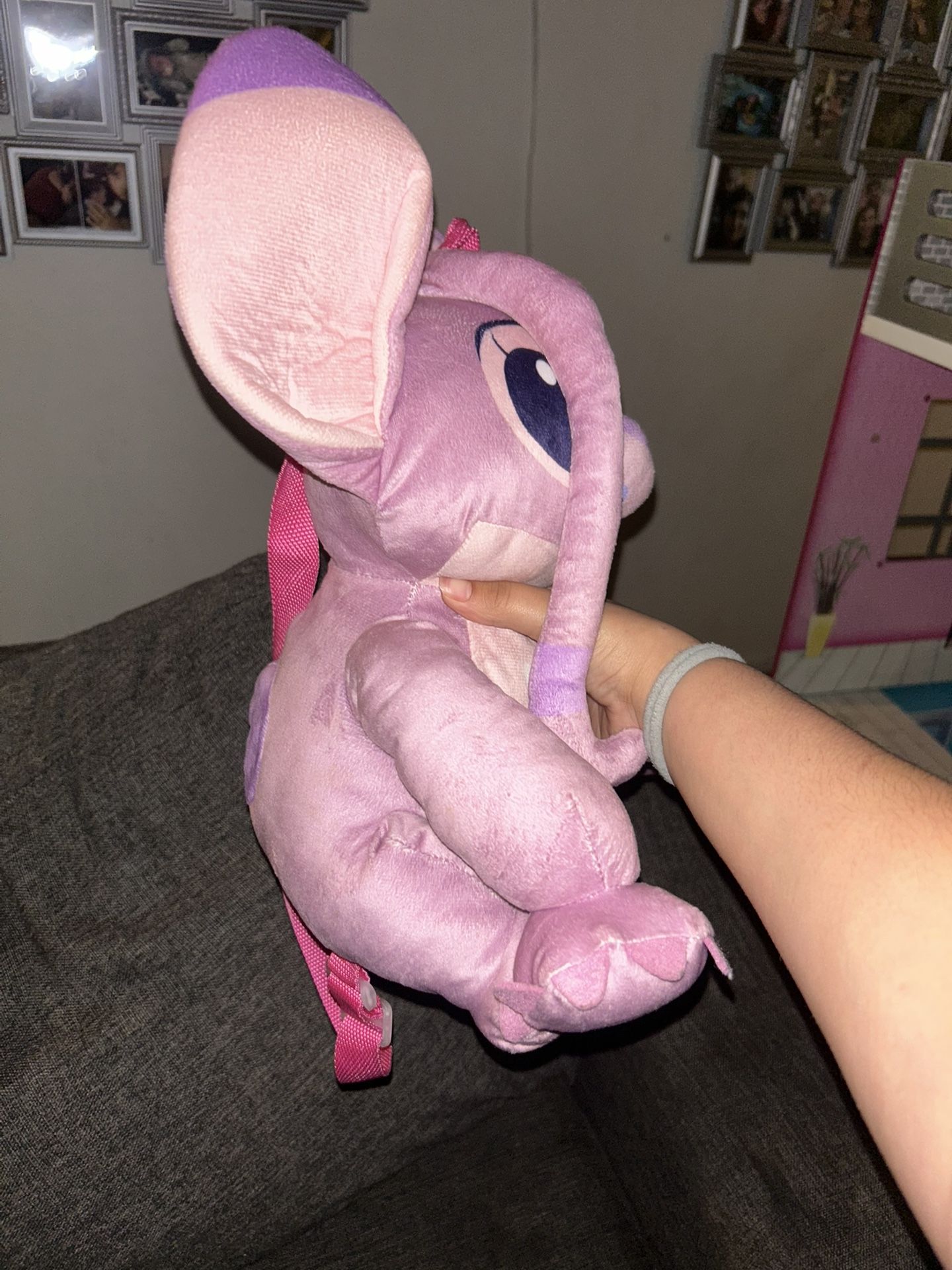 angel plushy backpack