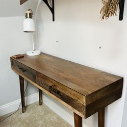 Nice Wooden Desk 45”L X 15”Dp X 30”H