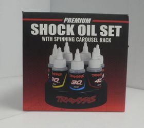Traxxas Shock Oil Set With Spinning Holder New