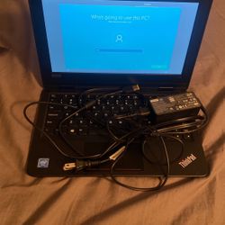 Lenovo Thinkpad 11e, With Charger And Rarely Used.