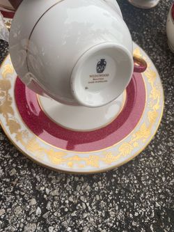 Wedgwood Bone China Tea Cup and Saucer