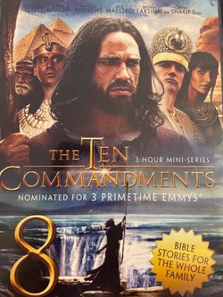 The TEN COMMANDMENTS (DVD) 8-Movies!
