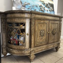 Antique Buffet Table