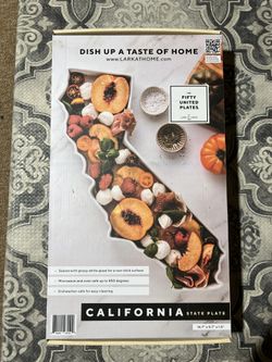 California Porcelain Serving Tray / Charcuterie Board Lark At Home