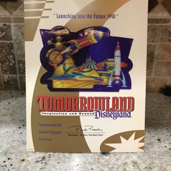 Disneyland Cast Member 1998 Tomorrowland 3D Lenticular