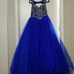 Royal Blue Prom Dress