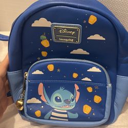 Loungefly Stitch Backpack & Wallet
