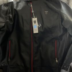 Men’s Leather Euro Jacket