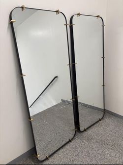 Two Full Size Mirrors. $100 each 29-3/8" W x 73-1/2"H