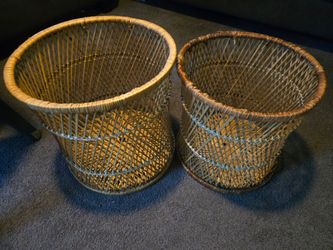 Woven baskets