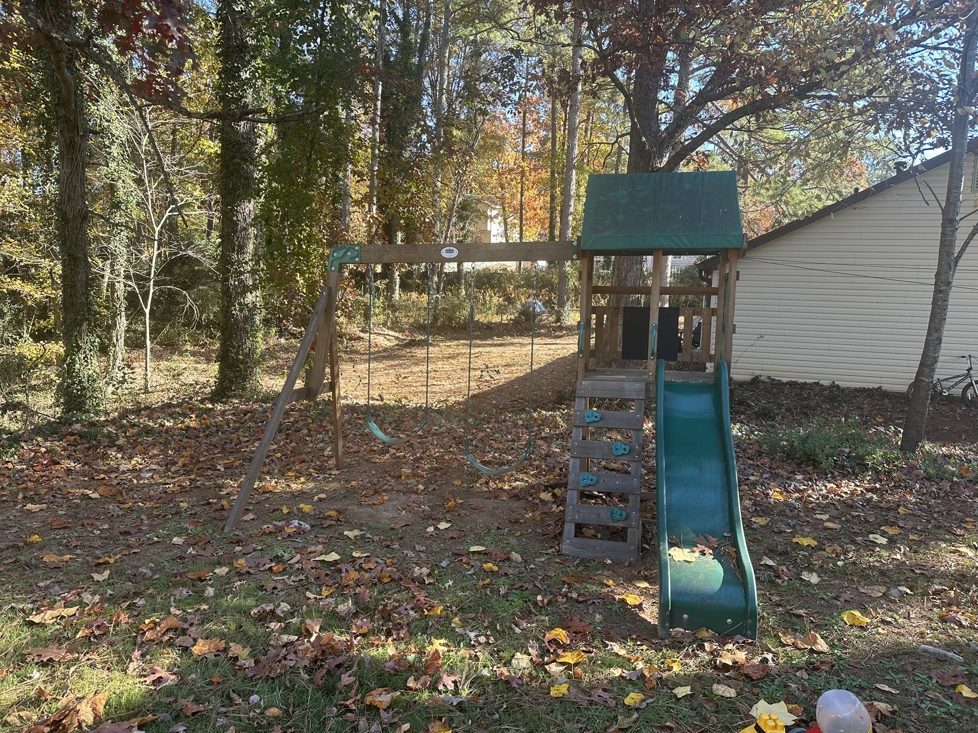 Swing And Trampoline