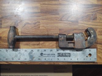 Antique 12 Inch Tubing / Pipe Cutter