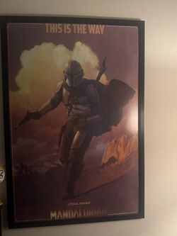 Mandalorian Framed Poster