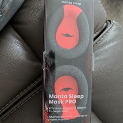 Brand New Manta Sleep Mask Pro Total Blackout 