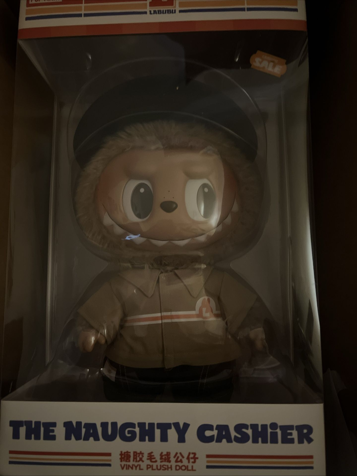 The Monsters The Naughty Cashier Labubu Vinyl Plush Doll