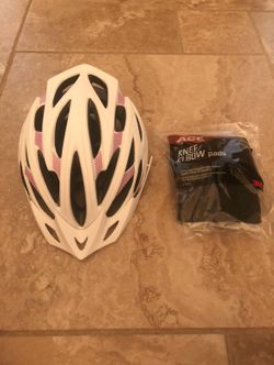 Kids bicycle helmet and knee/elbow pads