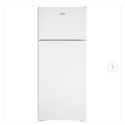 GE Hotpoint 17.5 cu. ft. Top Freezer Refrigerator in White- Not Used