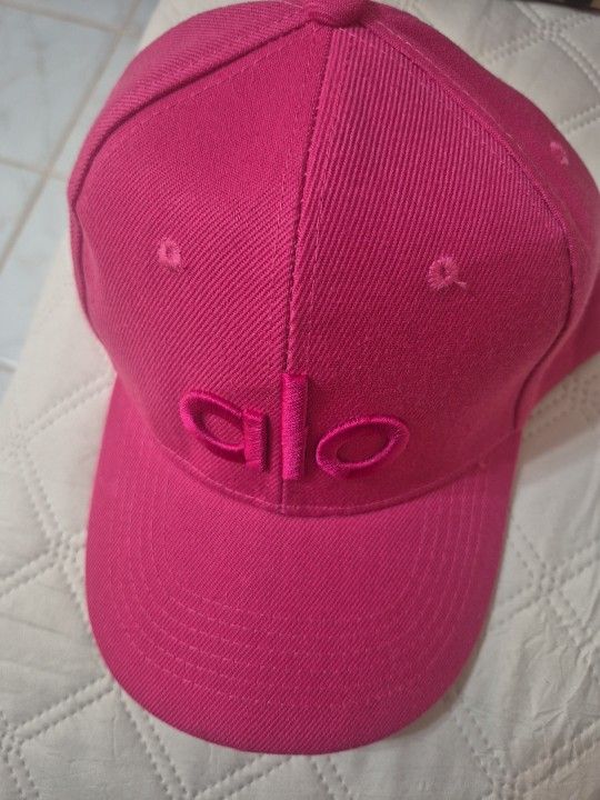 Air Land Ocean ALO embroidered unisex curved brim casual baseball cap hat Pink