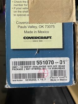 2007/2015 LEBRA FOR TAHOE & SUBURBAN AVALANCHE CHEVROLET MODELS