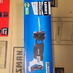 Hart 20 Volt Brushless Reciprocating Saw Battery Not Included 