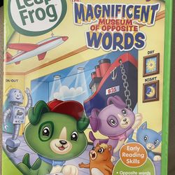 Leap Frog: Scout & Friends: The Magnificent Museum of Opposite Words (DVD) NEW