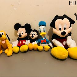 Mickey Mouse Plush Toys 