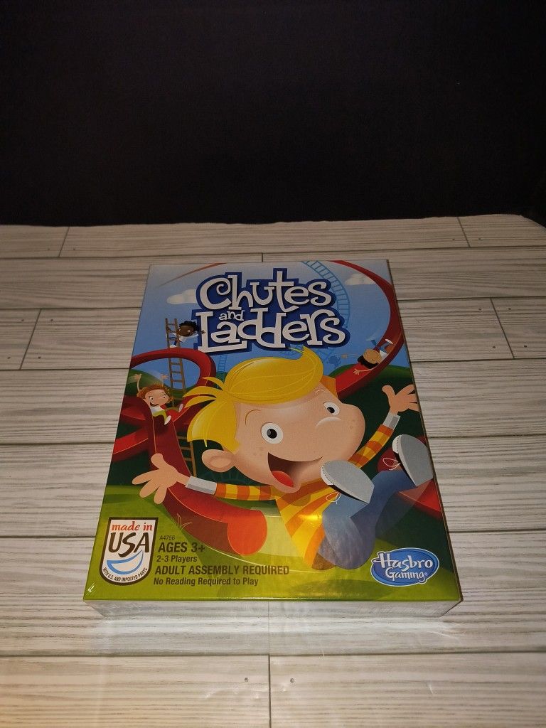 Chutes and Ladders Classic Family Board Game, Games for Kids Ages 3 and up New