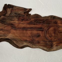 Art . Snook Live Edge Wall Art