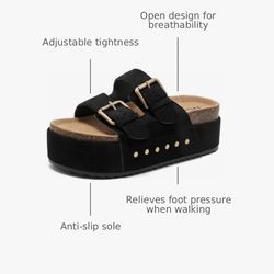 Woman’s platforms clogs