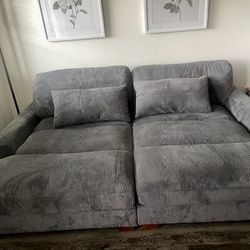 Wayfair Corduroy Sleeper Sofa