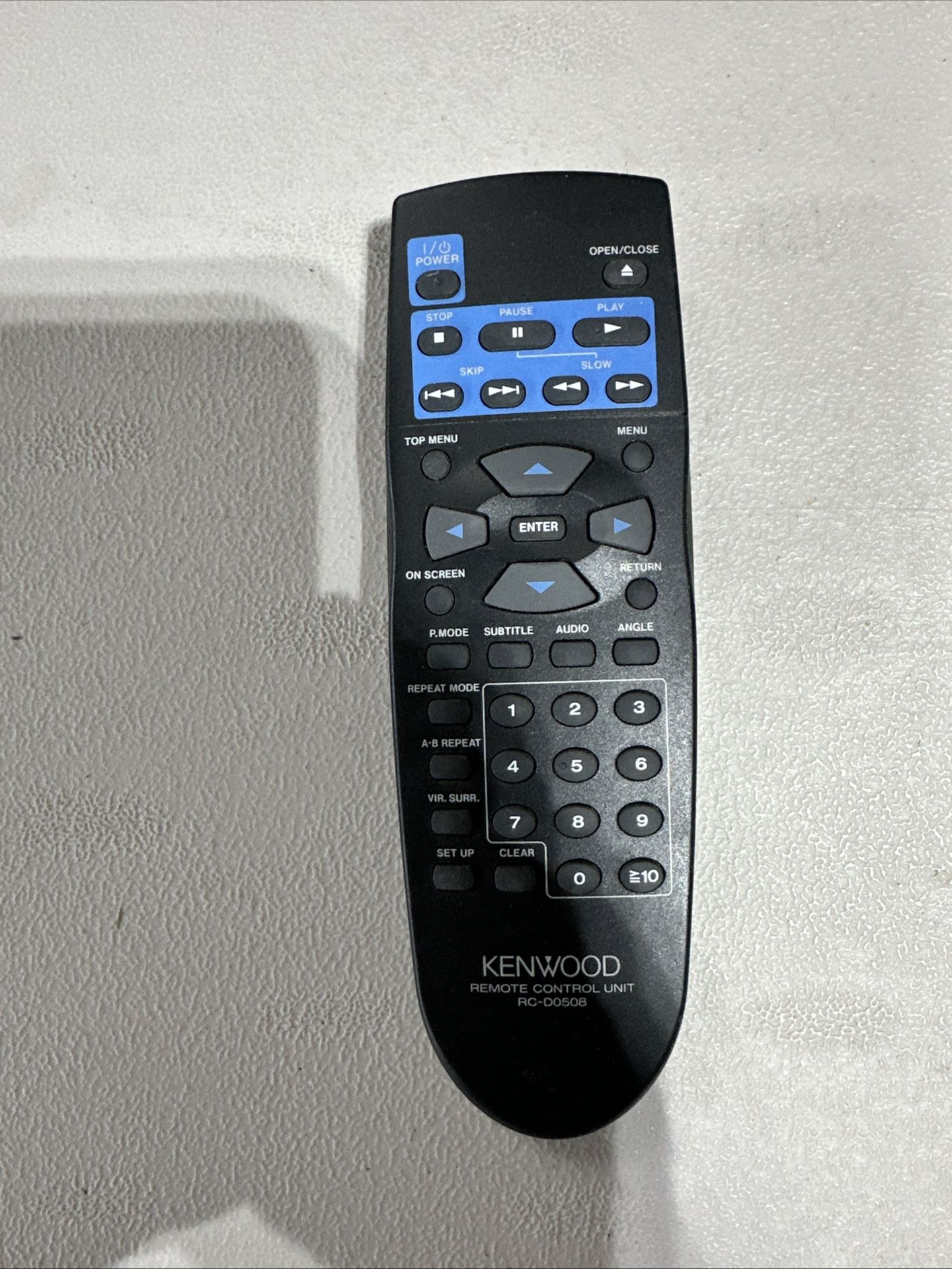 Kenwood Replacement DVD Control RC-DO508