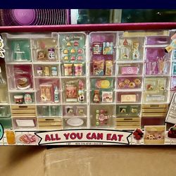 Miniuniverse All You Can Eat Mini Foods Mga Mini Kitchen Foods Collectibles Huge Box Christmas Gift!