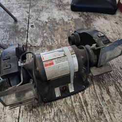 Dayton industrial bench grinder