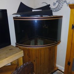 60 Gallon Corner Tank W Stand 