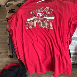 SF 49er shirts