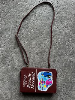 Handbook for the recently deceased Crossbody purse,