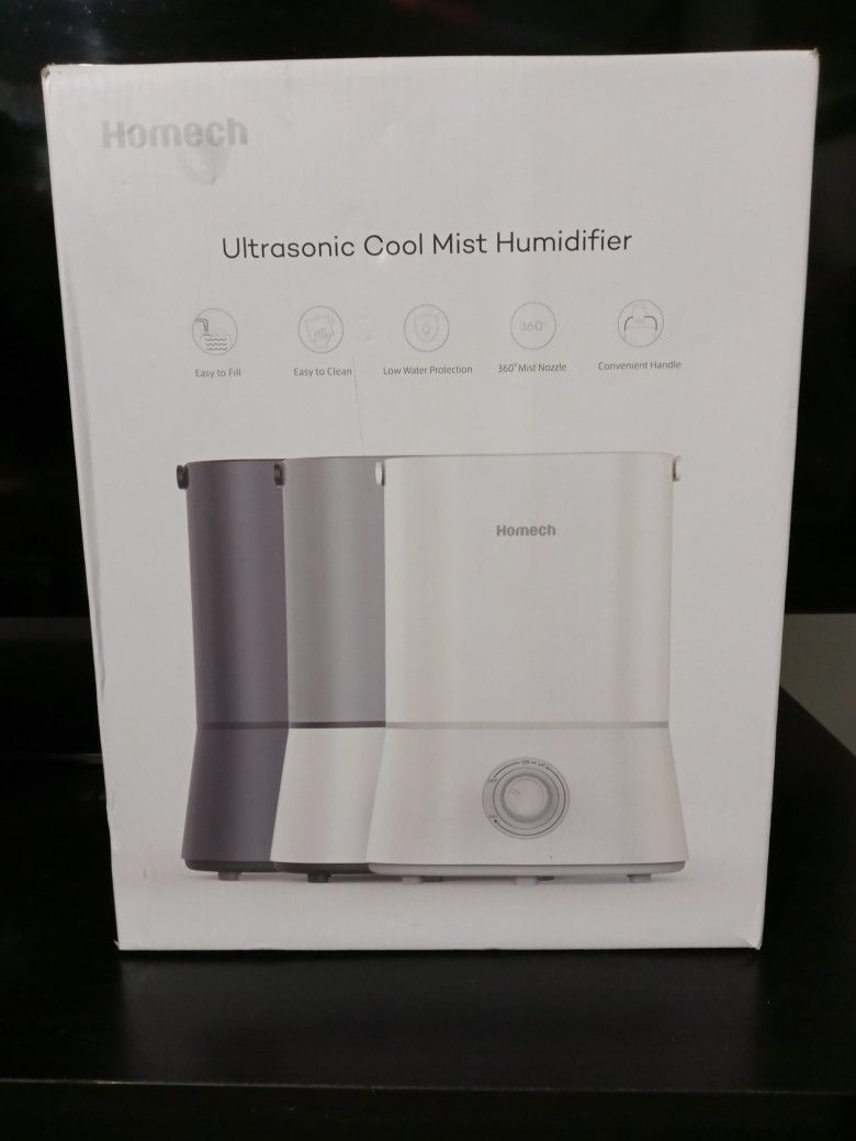Homech Ultrasonic Cool Mist Humidifier