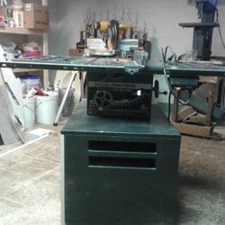 Sears Craftsman 10 inch contractor series table saw