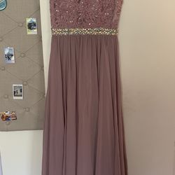 Mauve Long Dress
