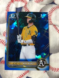 Max Muncy 1st Bowman Sapphire