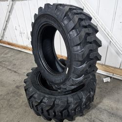 New 2 Set 10-16.5 Bobcat Tractor Tires Llantas Nuevas 10.16.5