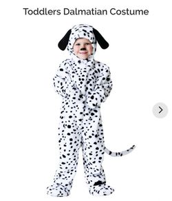 2T Dalmatian Costume